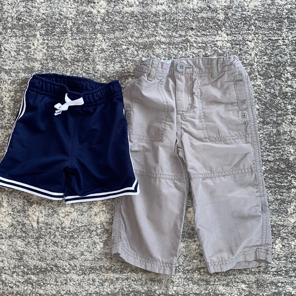 Set of Boy’s Summer Pants & Shorts Size 18 months